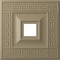 Ekena Millwork Eris Ceiling Medallion (Fits Canopies up to 9 7/8"), 18"W x 18"H x 3 1/2"ID x 1 1/8"P, Gobi Desert CM18ERGDF - alternate 1